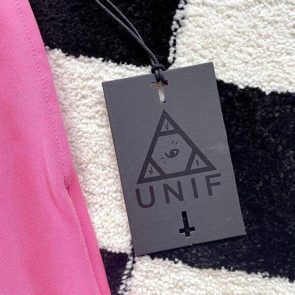 UNIF Pink Button Front Mini Skirt S - Picture 6 of 7